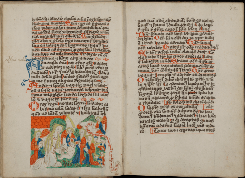 New Digital Facsimile of Christmas Prayer Book from Neukloster&nbsp;Buxtehude